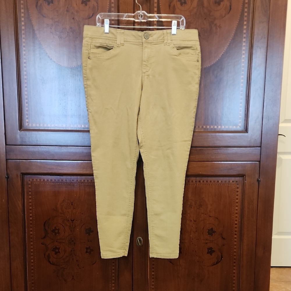 Democracy Women's Skinny Jeans in Mustard Yellow